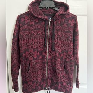 American Eagle hoodie. Color is Burgundy. Size XS.